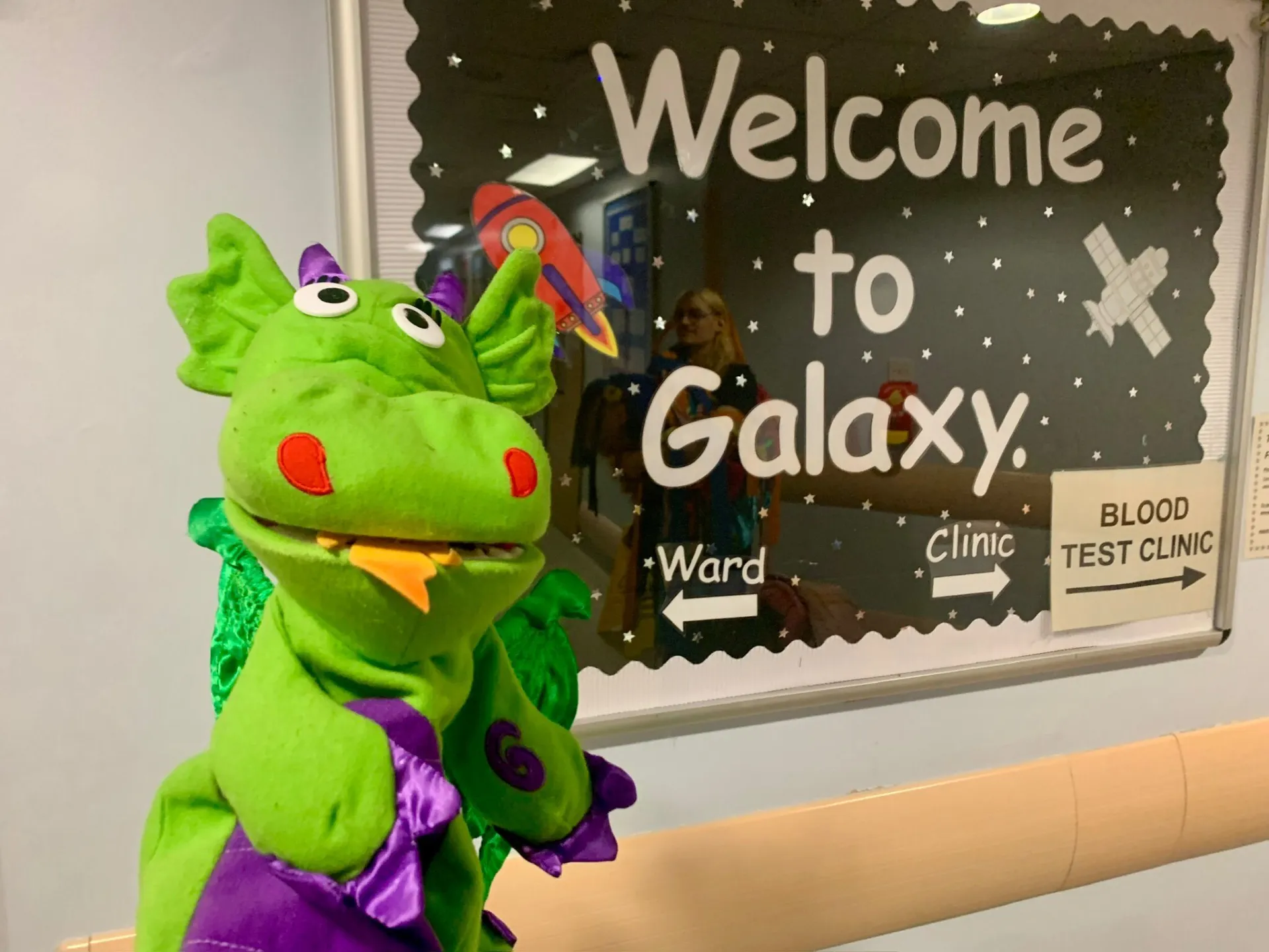 Green Dragon Puppet