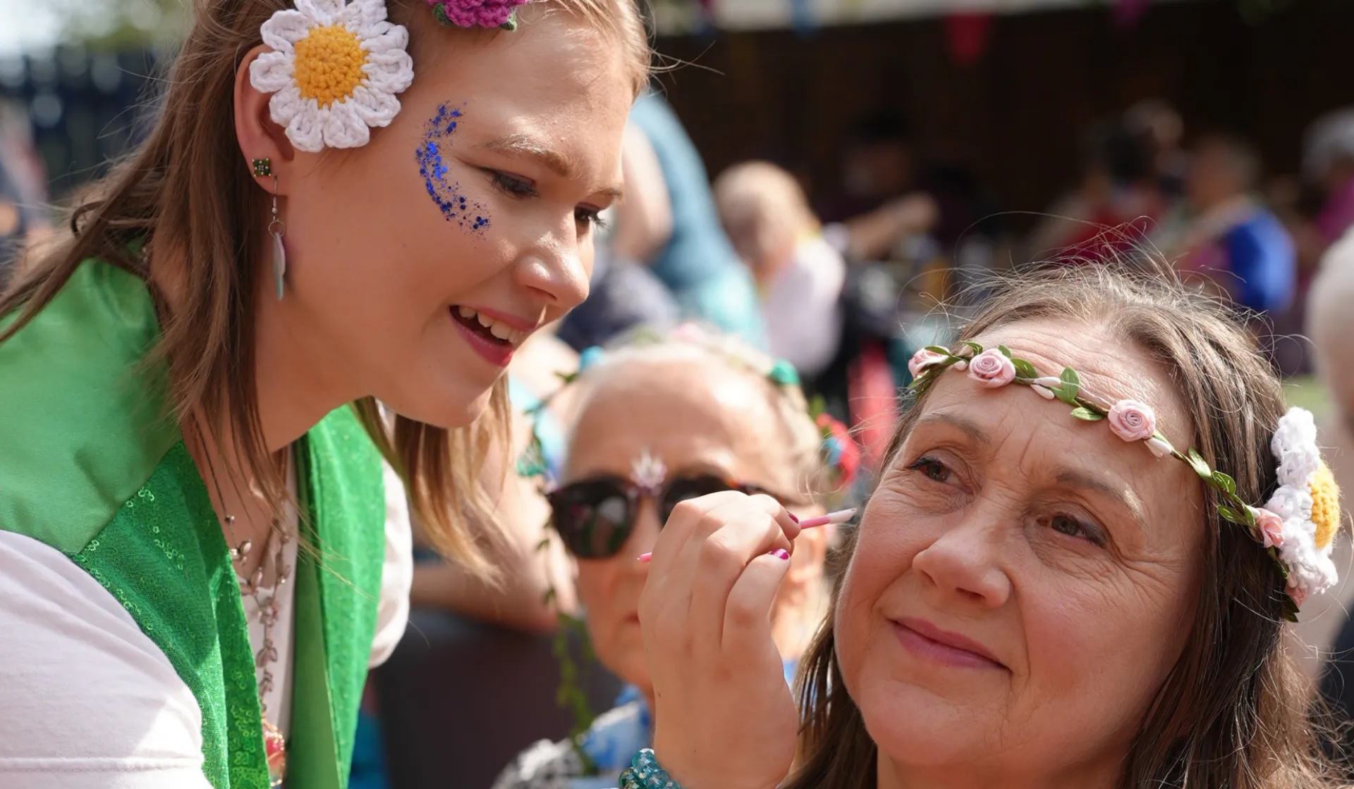 Facepainting at Gladstock