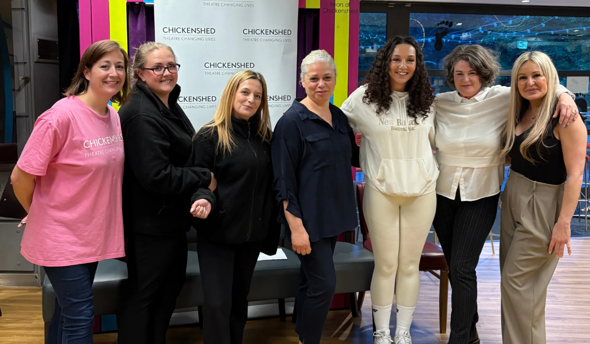 group of local business leaders at the last local business evening at Chickenshed