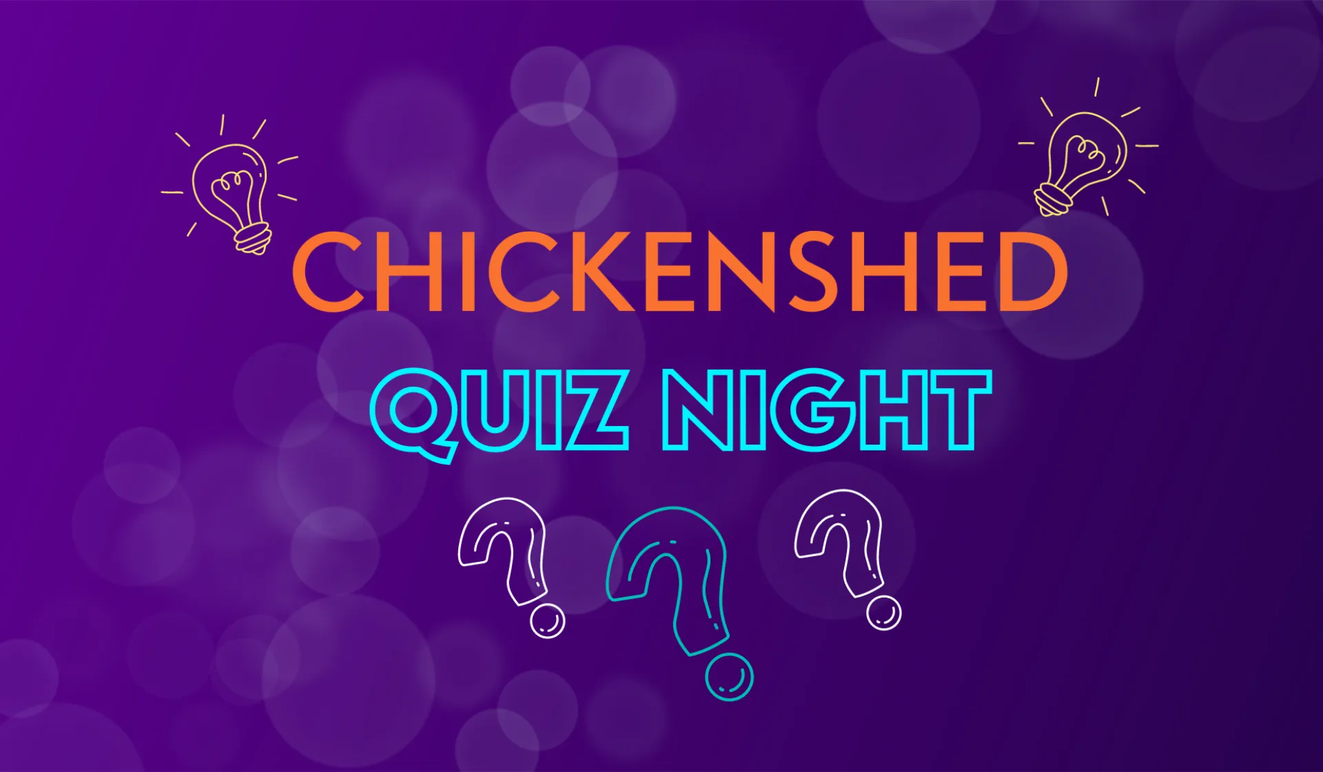 Chickenshed quiz night