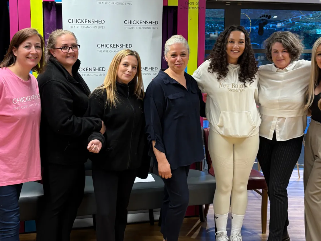 group of local business leaders at the last local business evening at Chickenshed