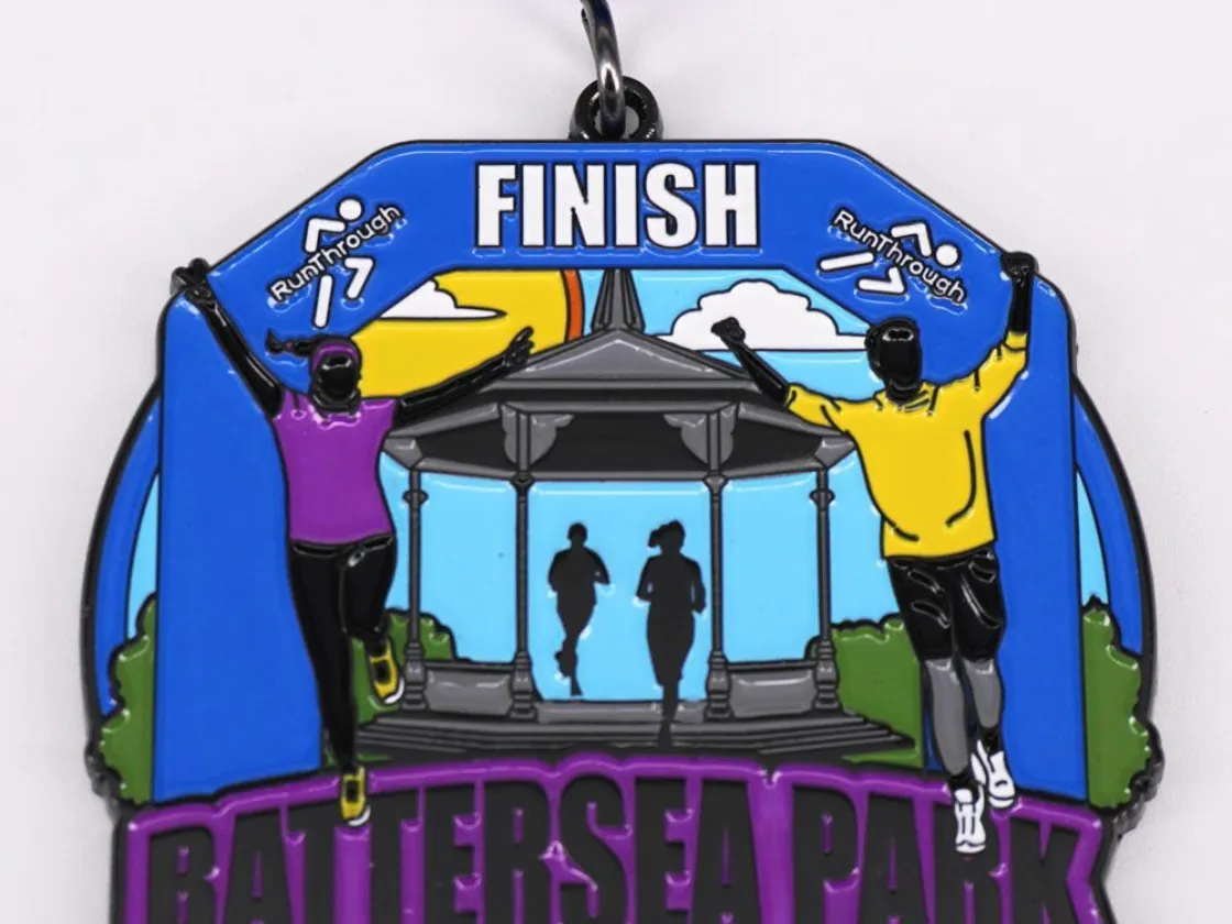 Battesea Park running medal