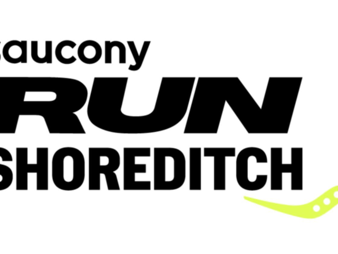 the saucony run shoreditch logo