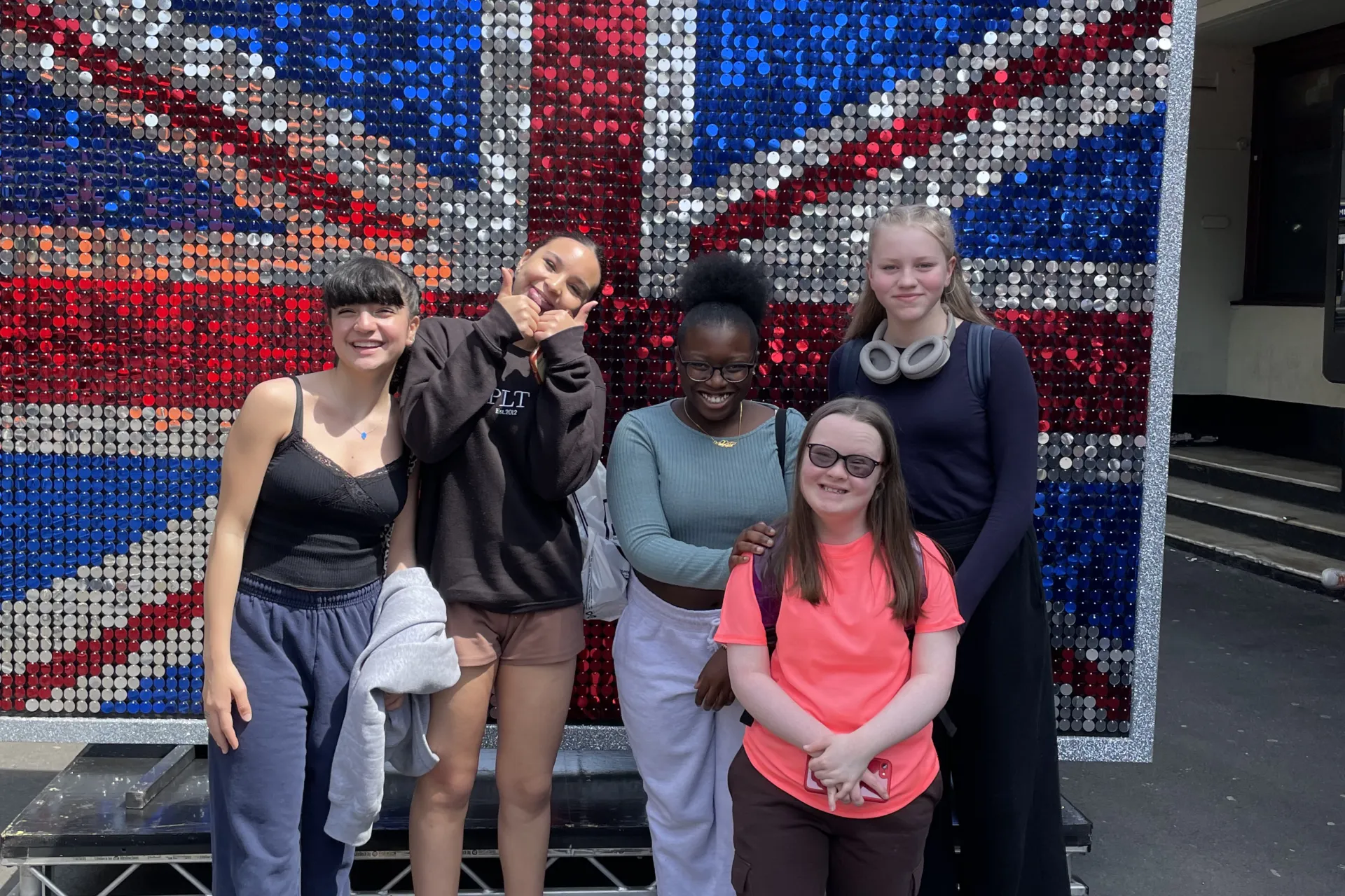 Backstage at Britain's Got Talent