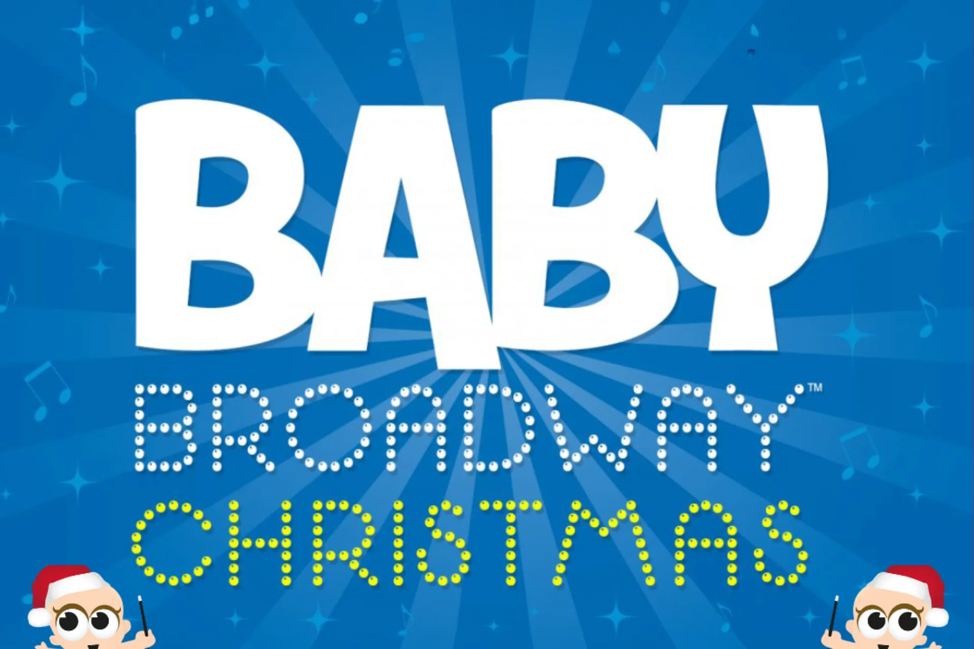 Baby Broadway Christmas Logo.